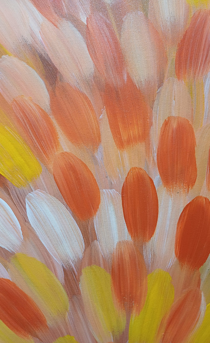 Aboriginal Painting - Big Leaves