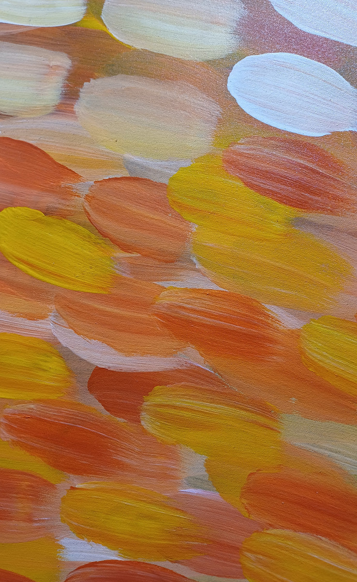 Aboriginal Painting - Big Leaves