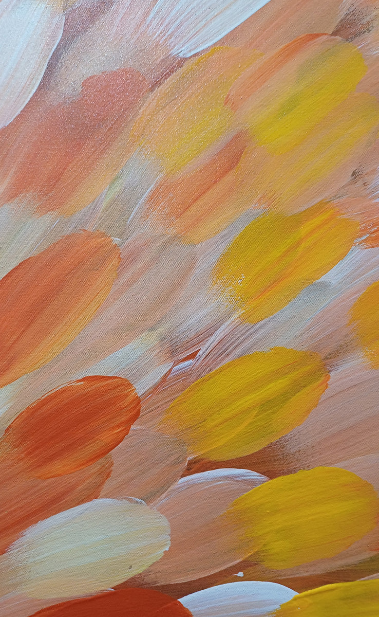 Aboriginal Painting - Big Leaves