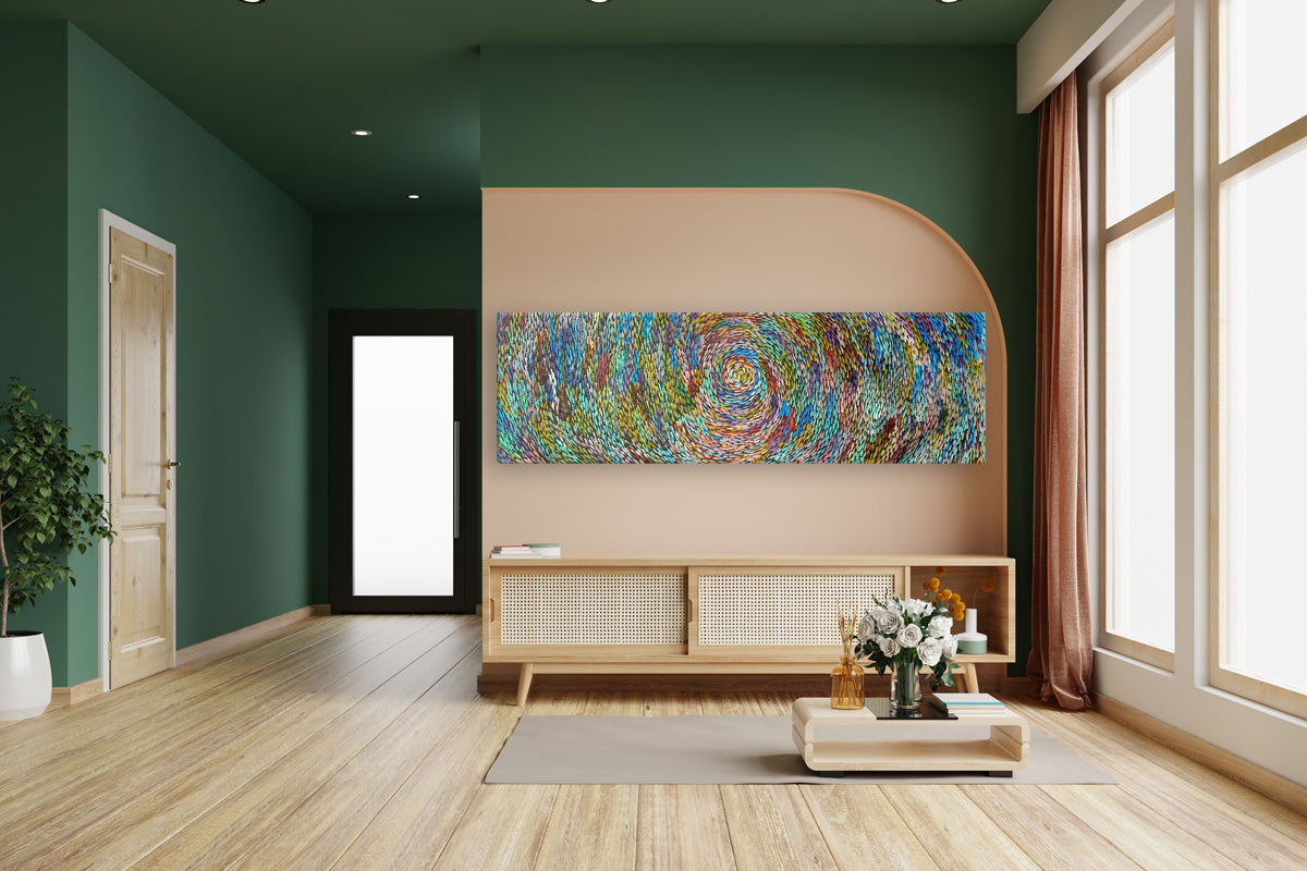 Aboriginal Painting - Bush Medicine Leaves