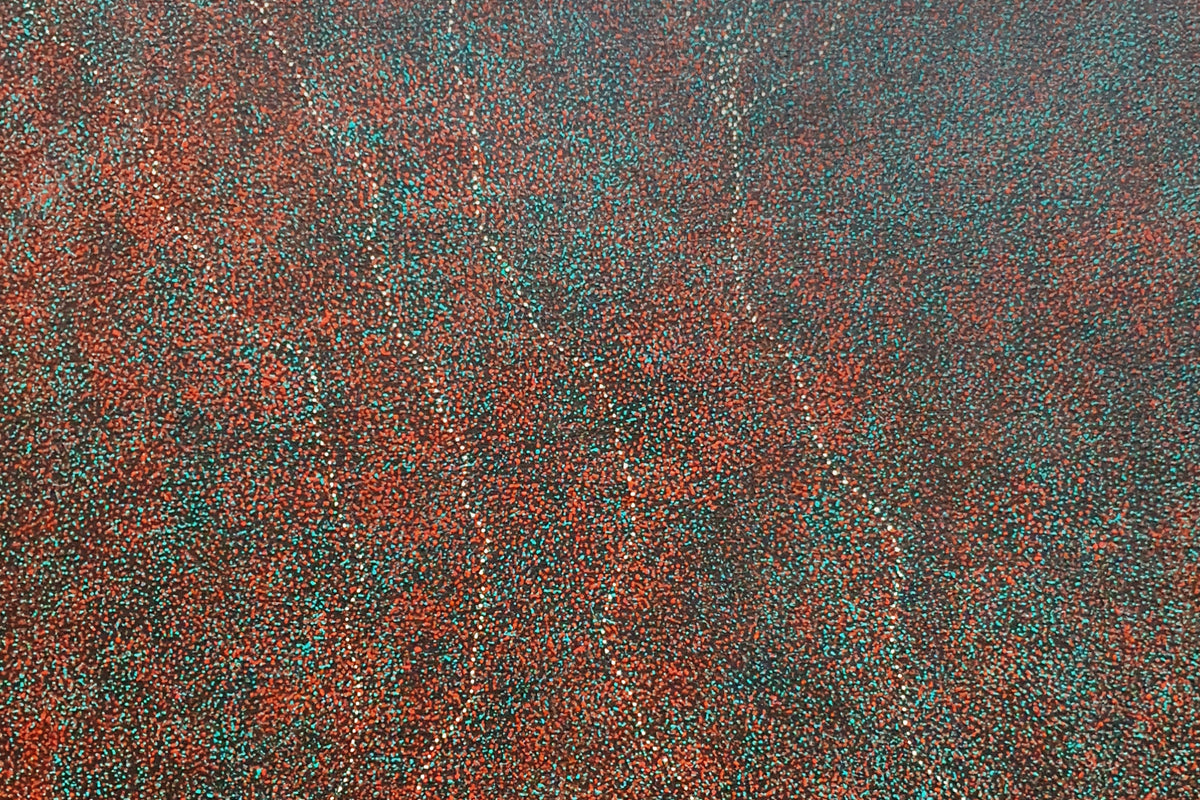 Aboriginal Painting - Bush Plum