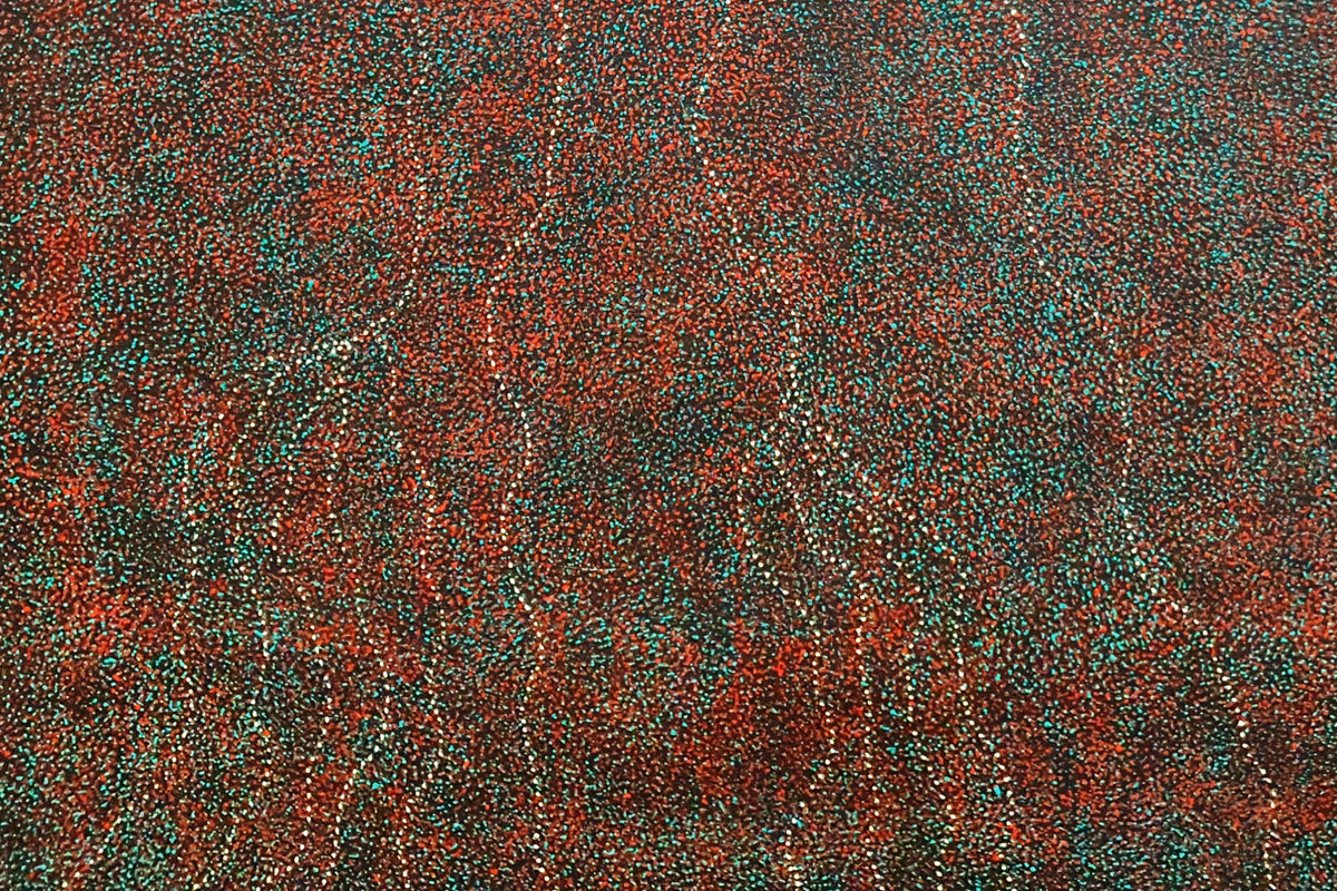 Aboriginal Painting - Bush Plum