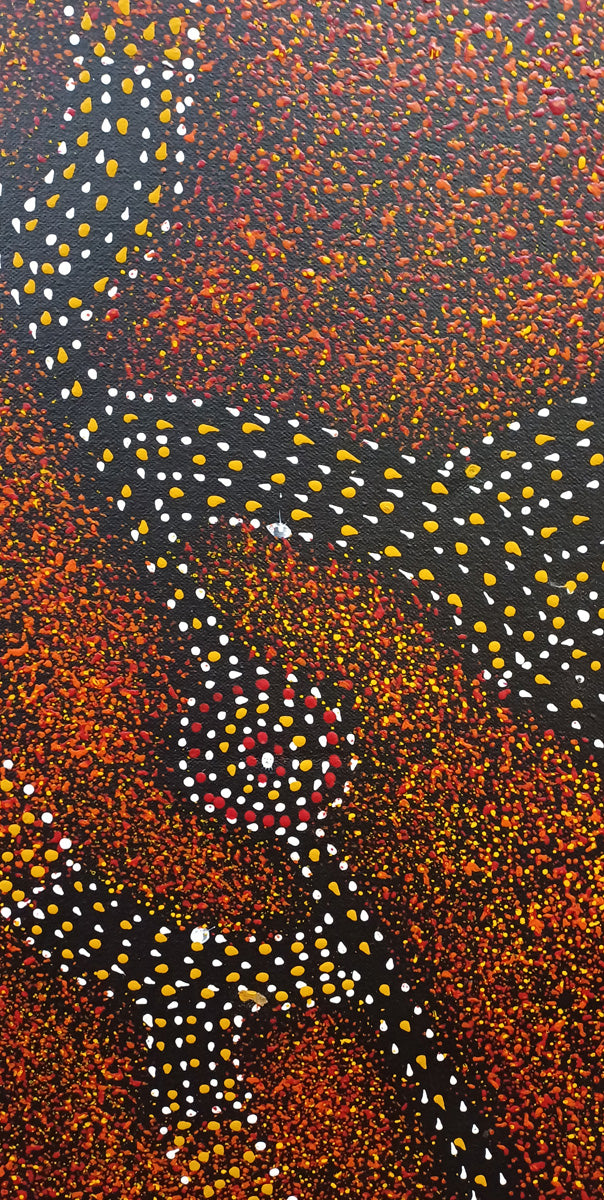 Aboriginal Painting - Bush Plum