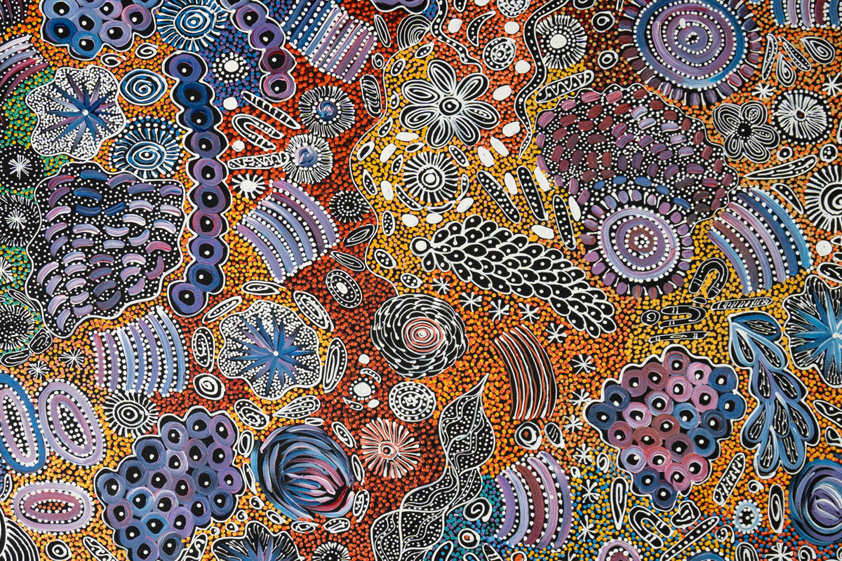 Aboriginal Painting - Bush Yam My Country