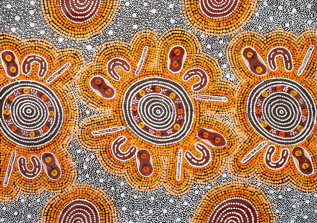 Aboriginal Painting - Honey Ants