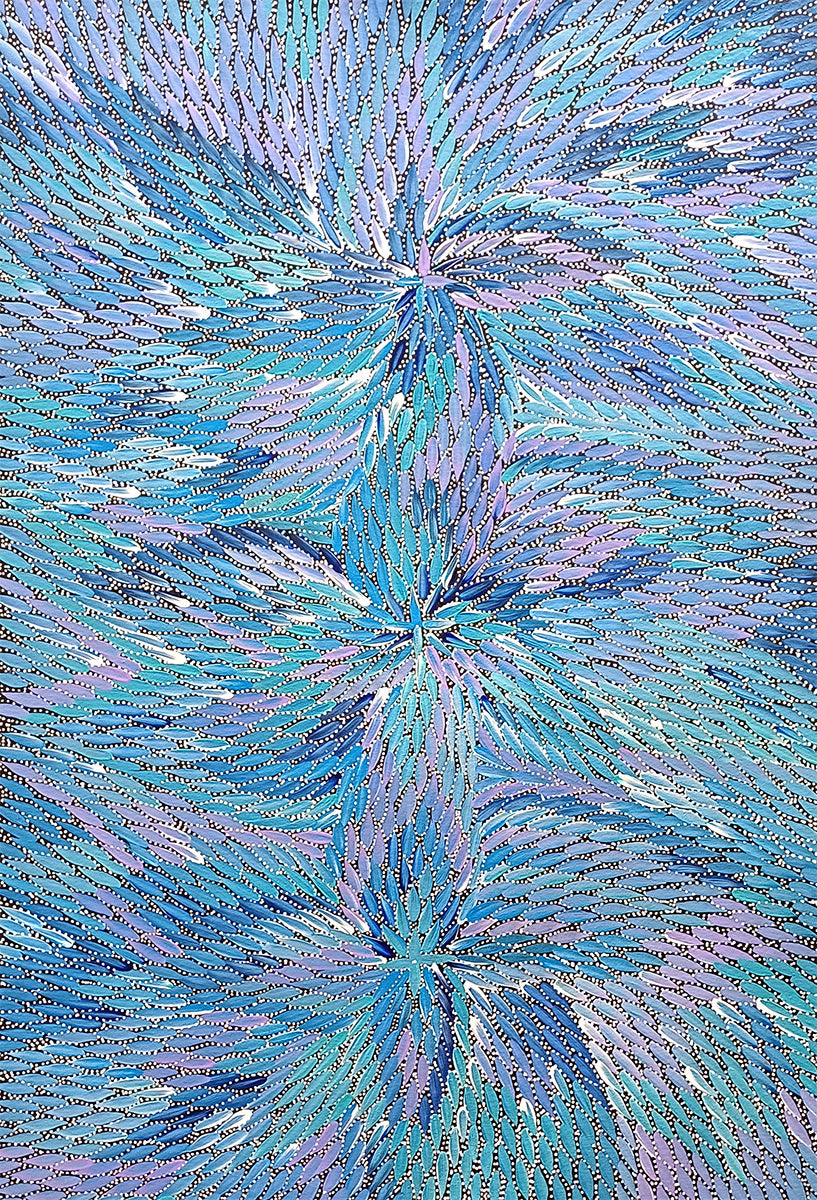 Aboriginal Painting - Medicine Leaves