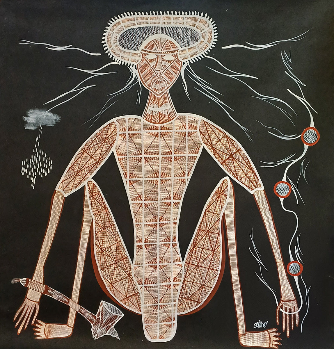 Aboriginal Painting - Mimi Spirit