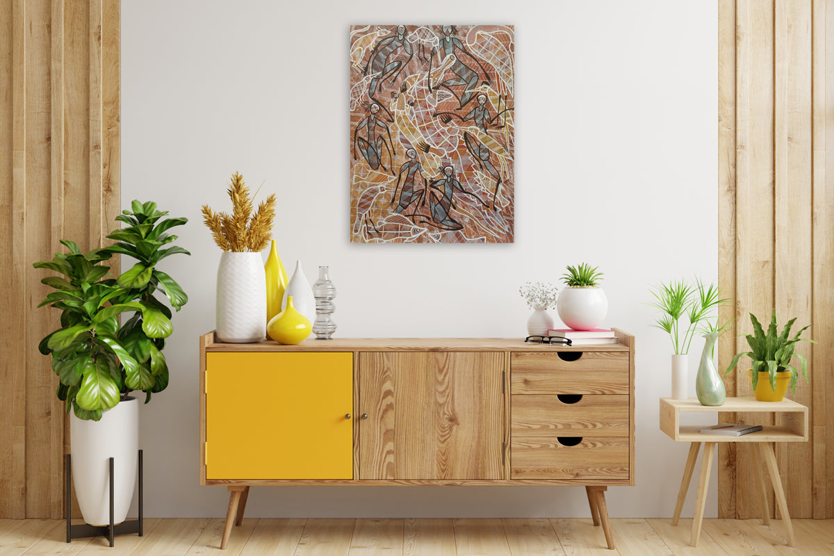 Aboriginal Painting - Mimi Spirits