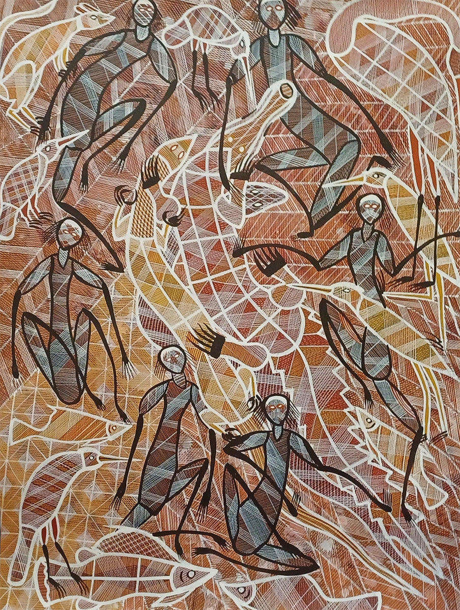 Aboriginal Painting - Mimi Spirits