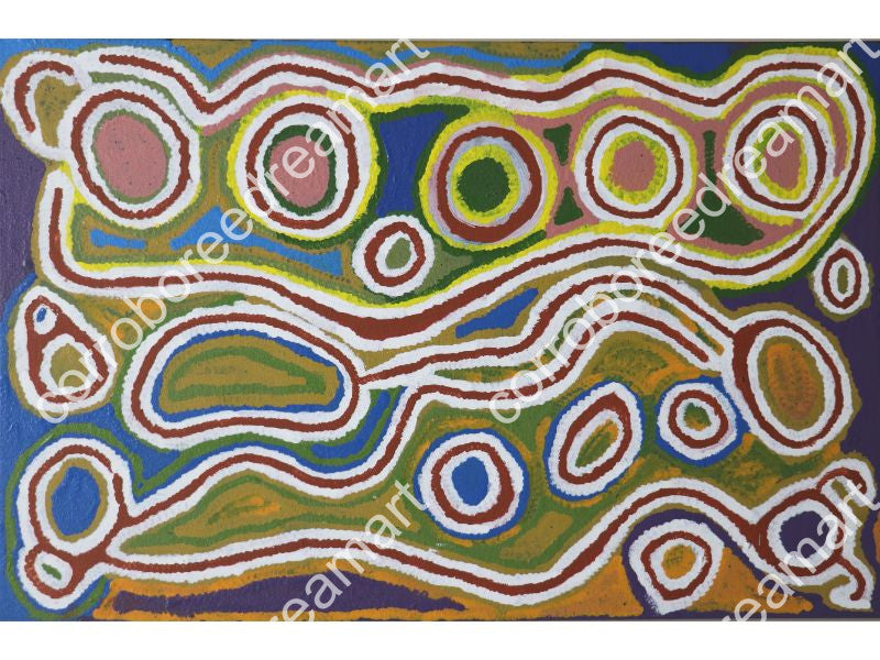 Aboriginal Painting - Mina Mina