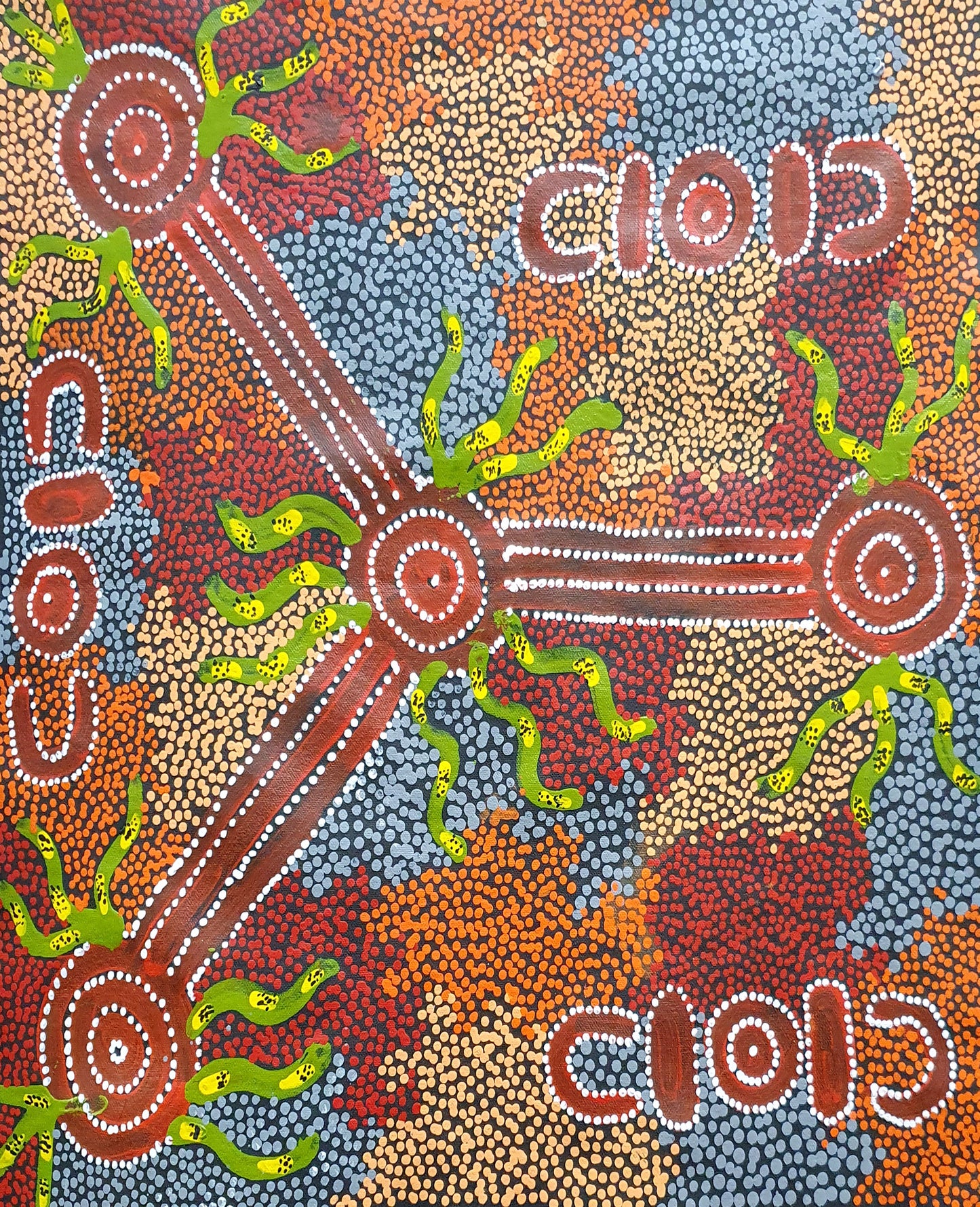 Aboriginal Painting - Seeds Dreaming