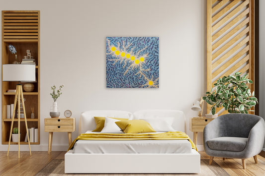 Aboriginal Painting - The Seven Sisters