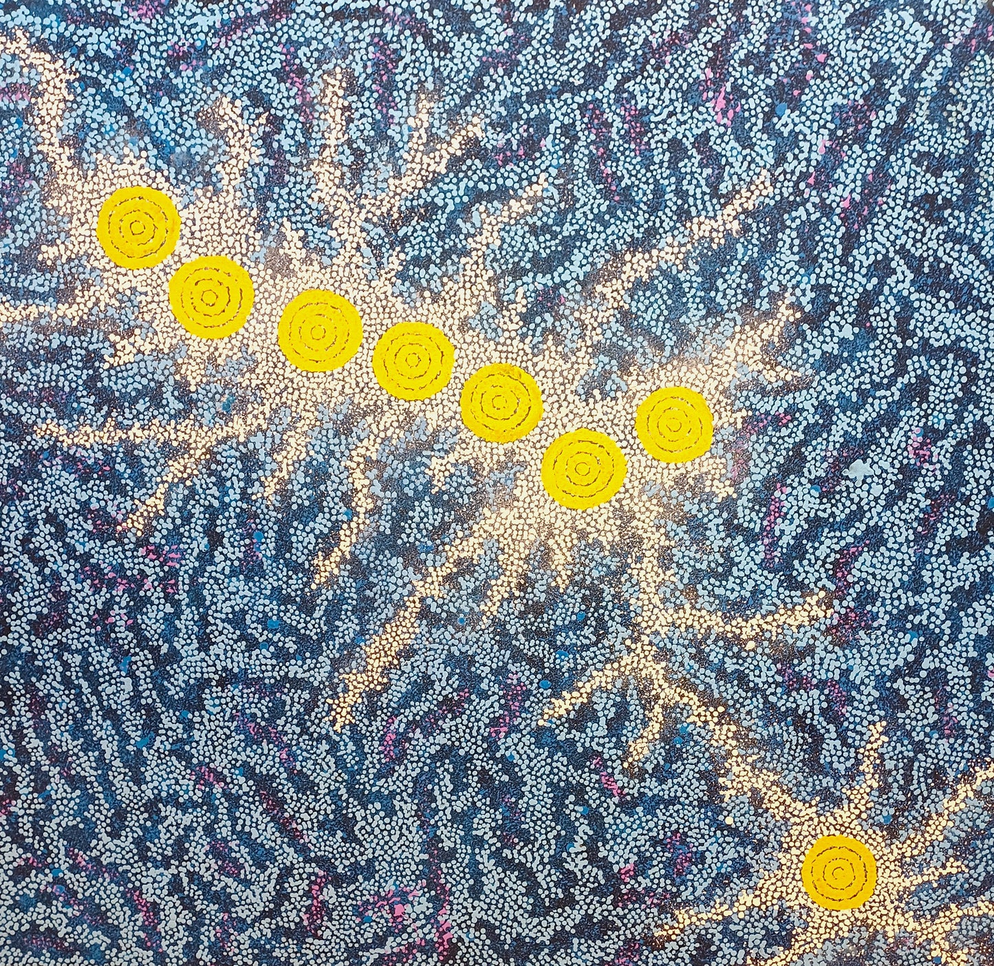 Aboriginal Painting - The Seven Sisters