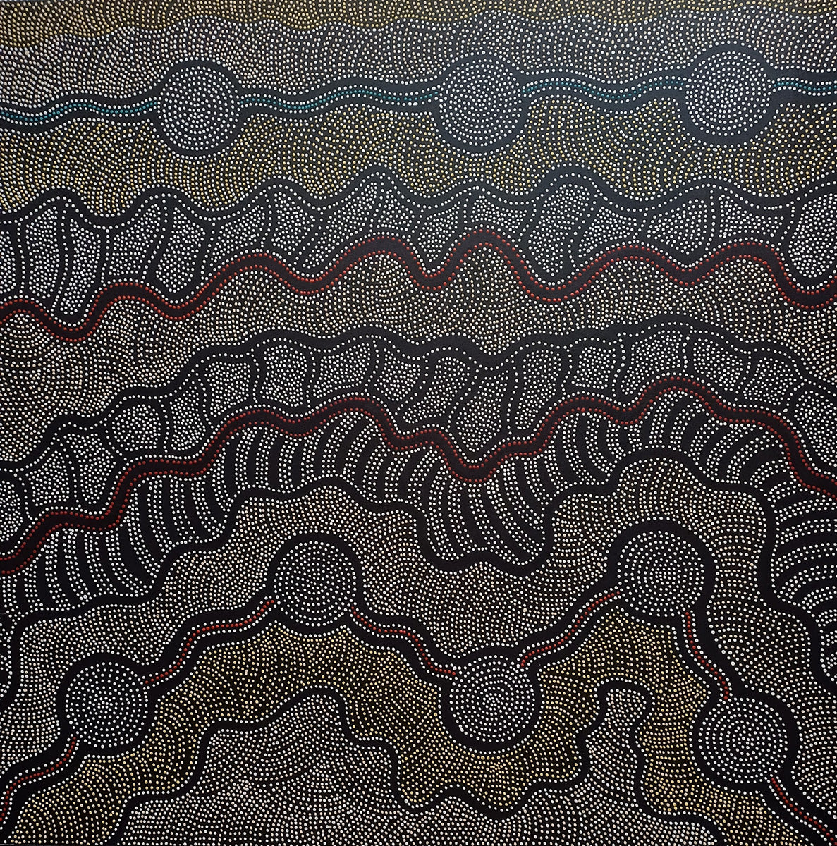 Aboriginal Painting - Thorny Devil Lizard