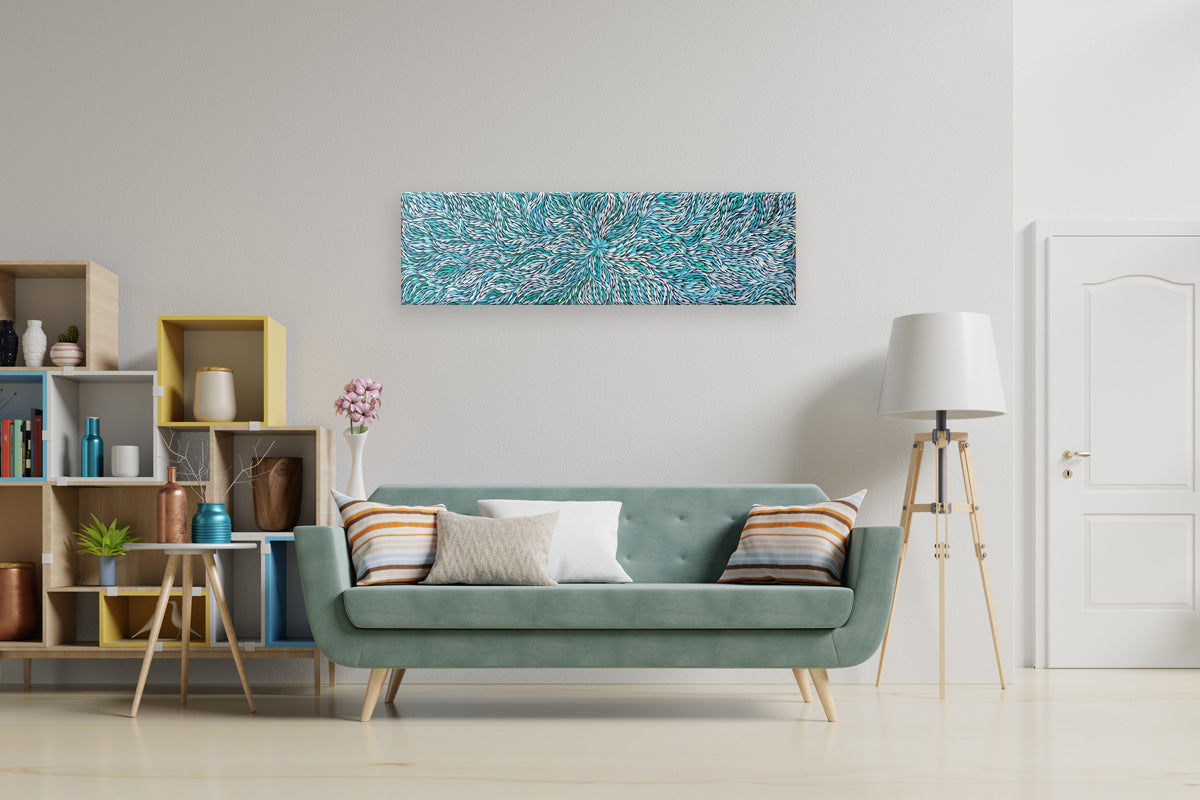 Aboriginal Painting - Bush Medicine Leaves