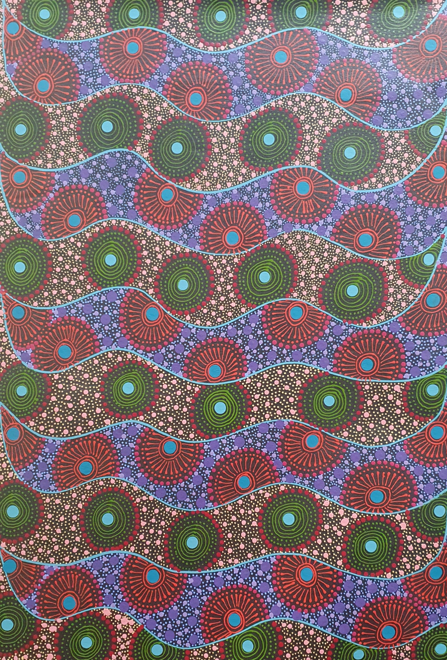 Aboriginal Painting - Alpar Seeds