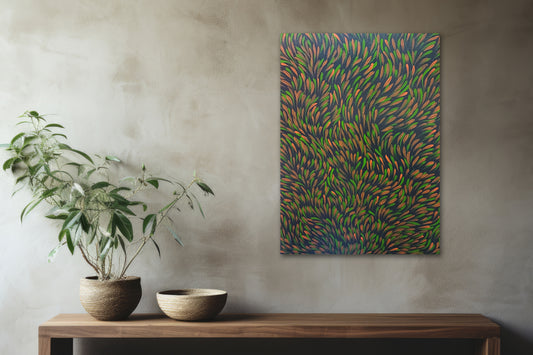 Aboriginal Painting - Bush Medicine Leaves