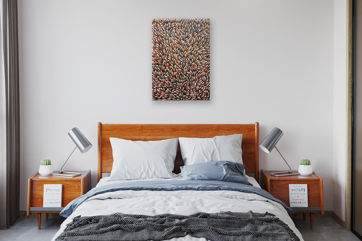 Aboriginal Painting - Bush Medicine Leaves