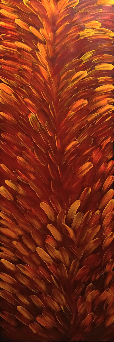 Aboriginal Painting - Big Leaves