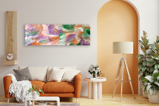 Aboriginal Painting - Big Medicine Leaves
