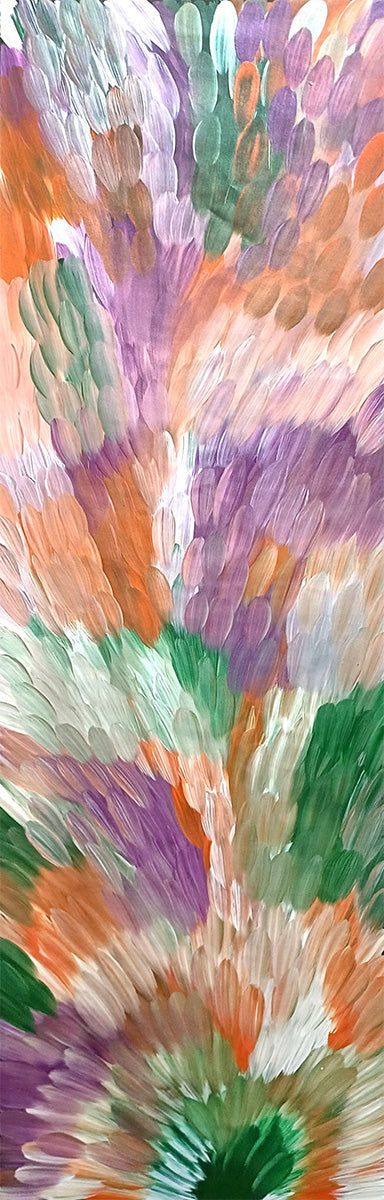 Aboriginal Painting - Big Medicine Leaves