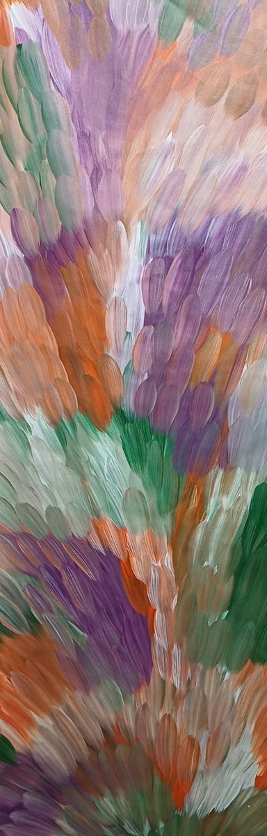 Aboriginal Painting - Big Medicine Leaves