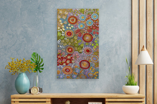 Aboriginal Painting - Budgerigar Dreaming