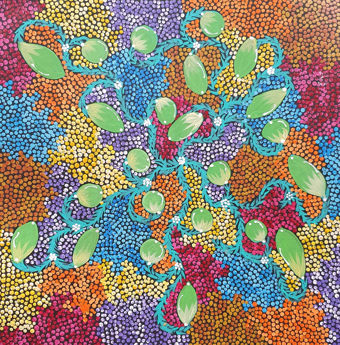 Aboriginal Painting - Bush Banana