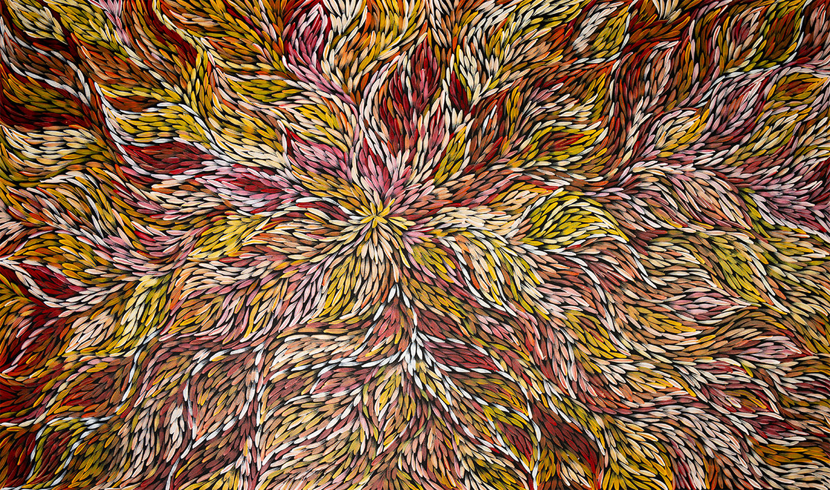 Aboriginal Painting - Bush Medicine Leaves