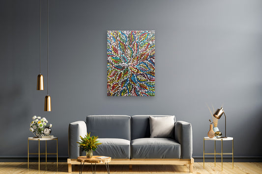 Aboriginal Painting - Bush Medicine Leaves