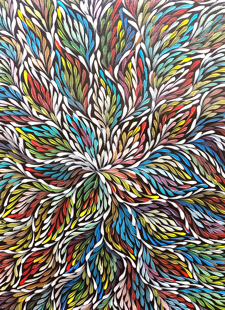 Aboriginal Painting - Bush Medicine Leaves
