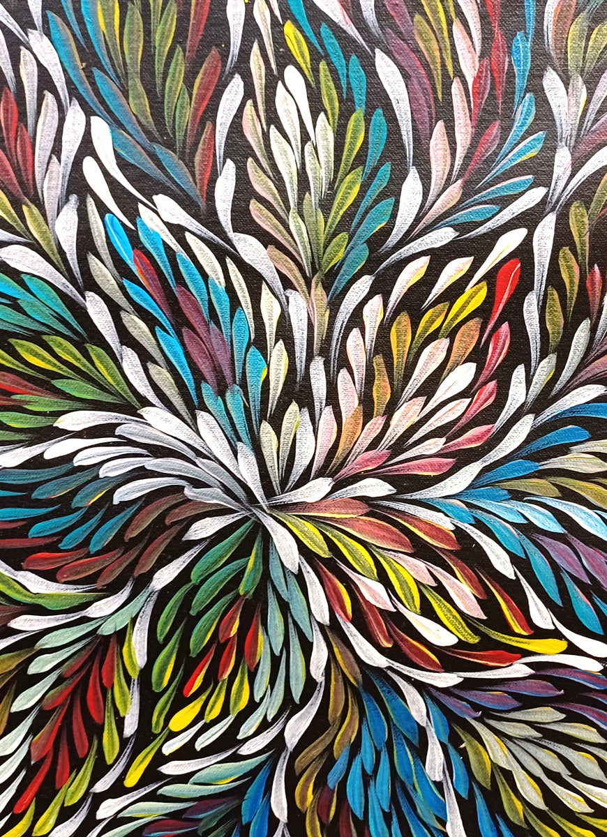 Aboriginal Painting - Bush Medicine Leaves