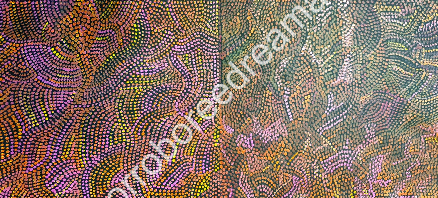 Aboriginal Painting - Bush Yam