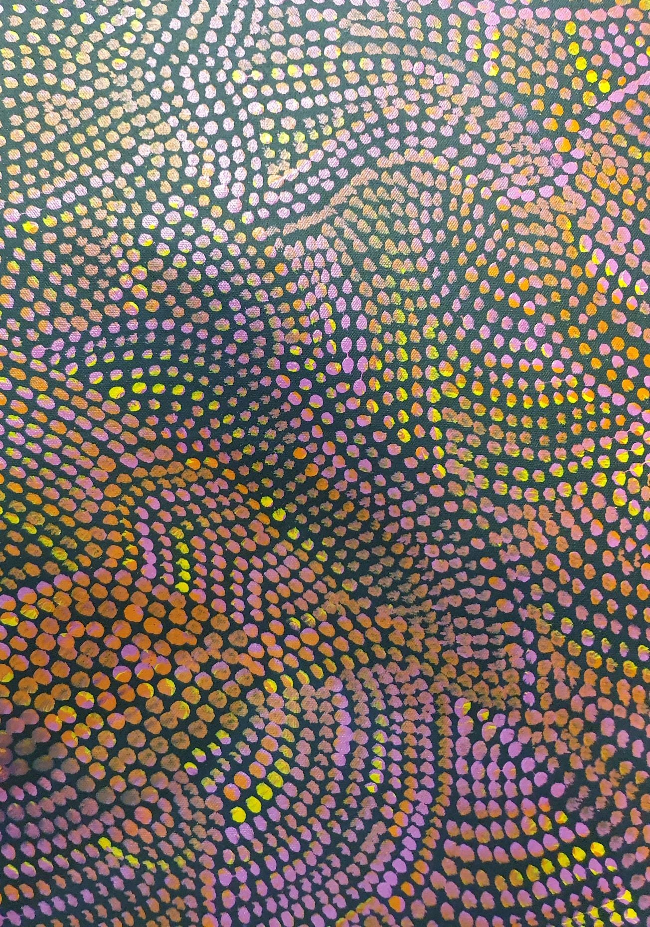 Aboriginal Painting - Bush Yam – Corroboree Dream Art