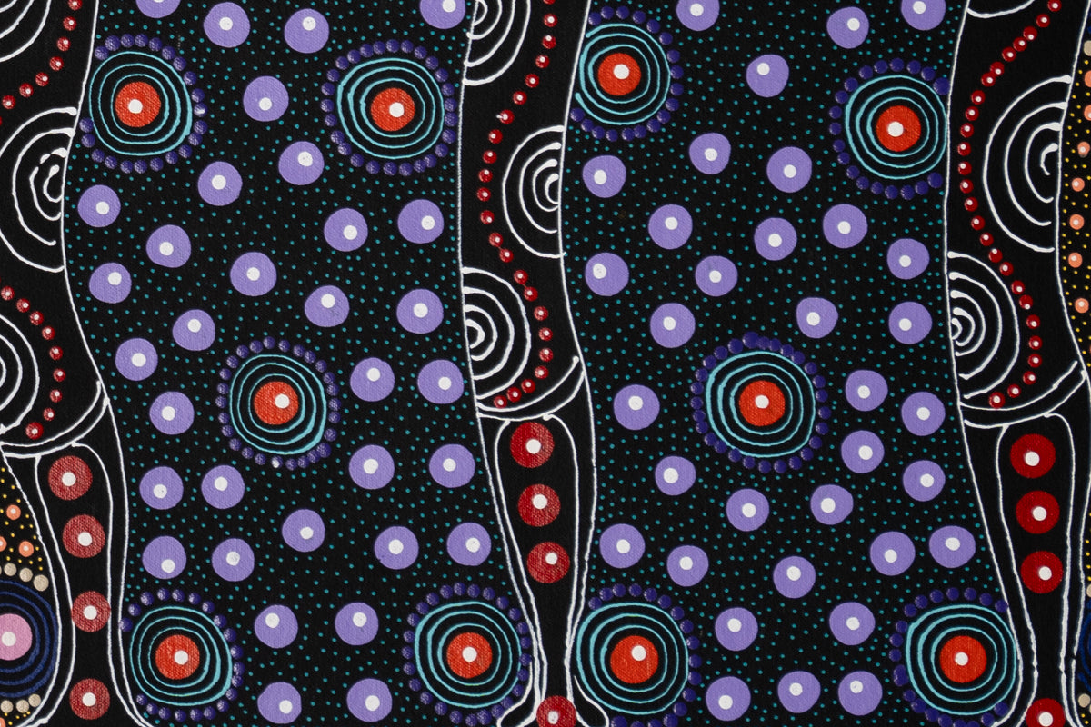 Aboriginal Painting - Dreaming Sisters