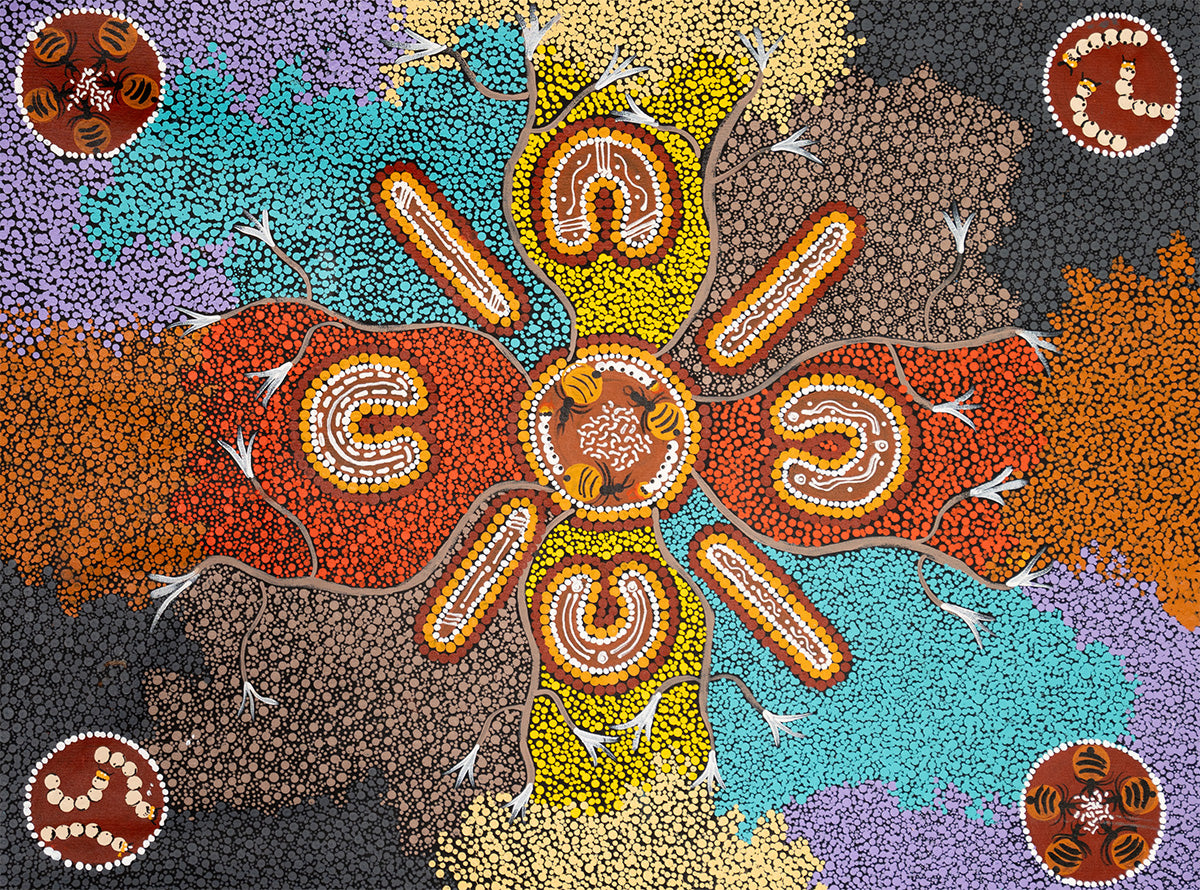 Aboriginal Painting - Honey Ants