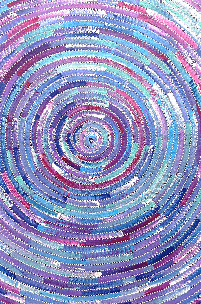 Aboriginal Painting - Medicine Leaves