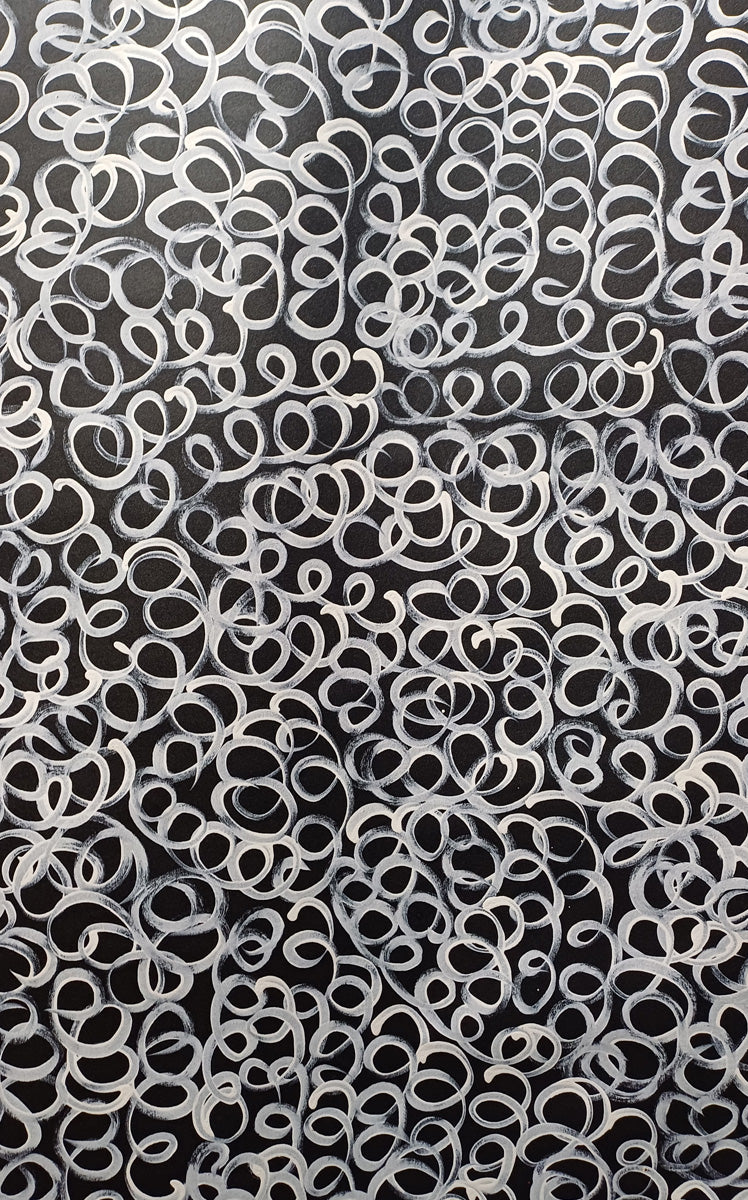 Aboriginal Painting - Mountain Desert Lizard