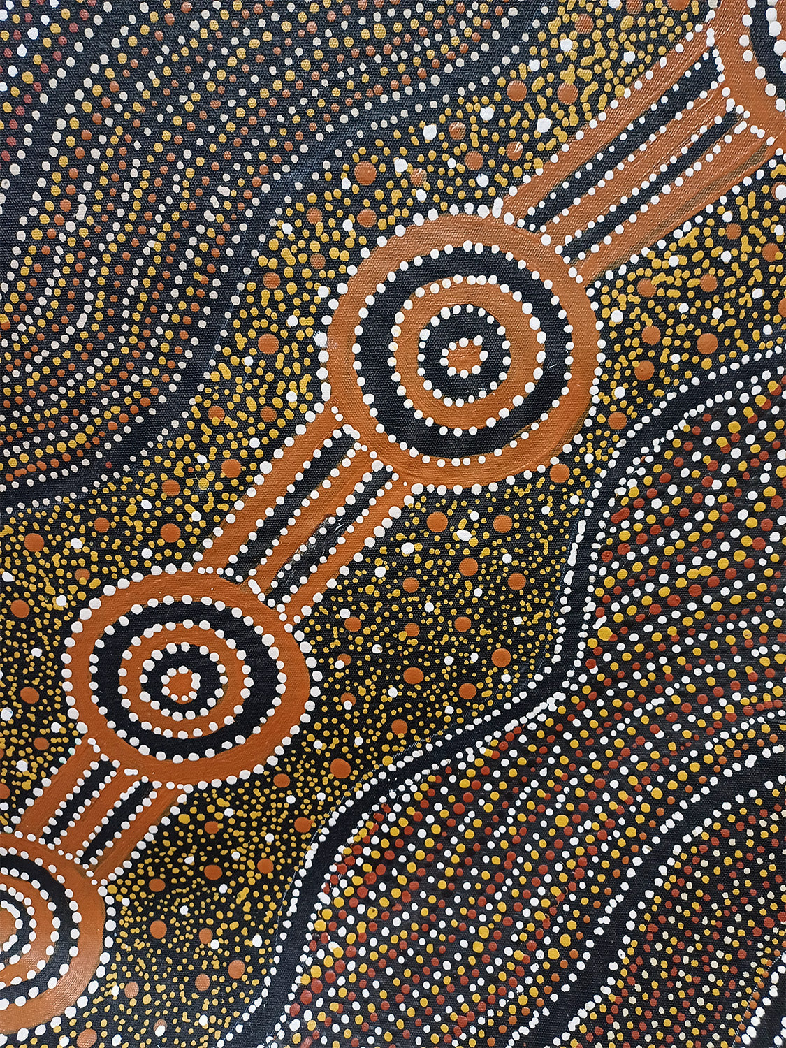 Aboriginal Painting - Yam Dreaming