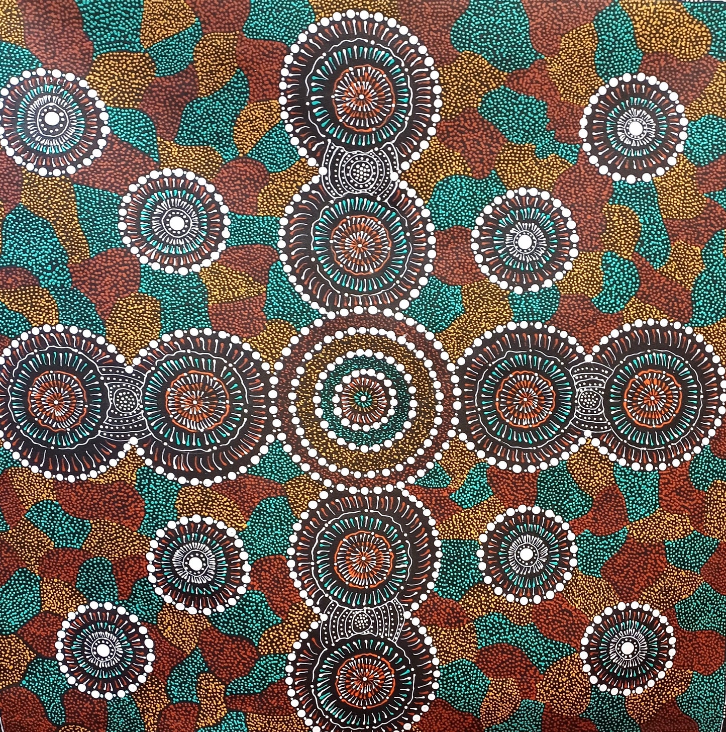 Aboriginal Painting - Bush Medicine ad seeds Dreaming