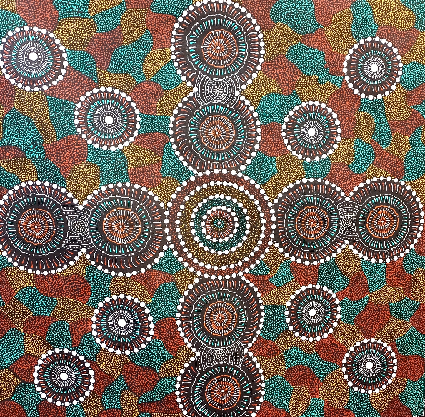 Aboriginal Painting - Bush Medicine ad seeds Dreaming