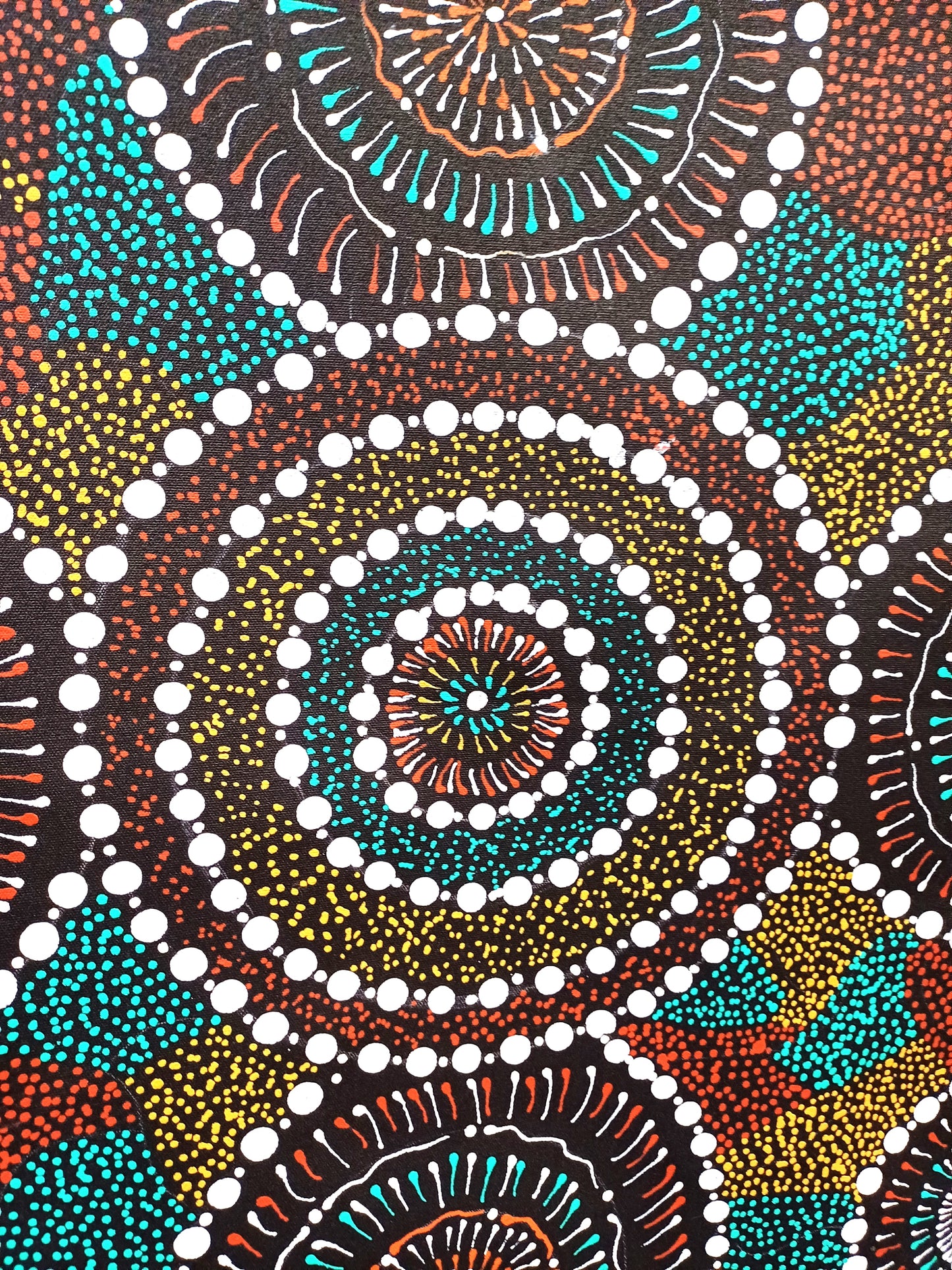 Aboriginal Painting - Bush Medicine ad seeds Dreaming