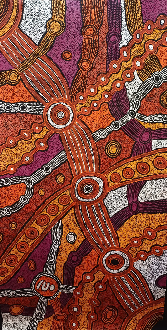 Aboriginal Painting - Minyma Malilu Tjukurrpa