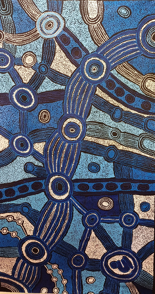 Aboriginal Painting - Minyma Malilu Tjukurrpa