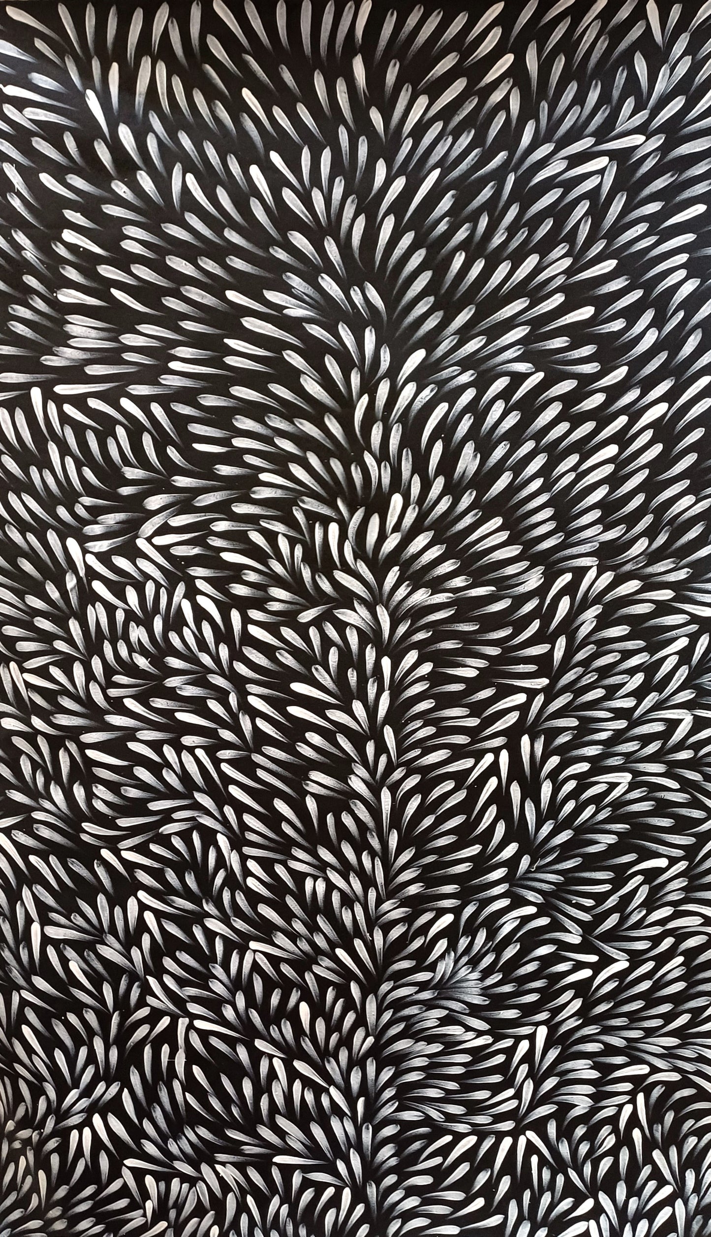 Aboriginal Painting - Big Medicine Leaves