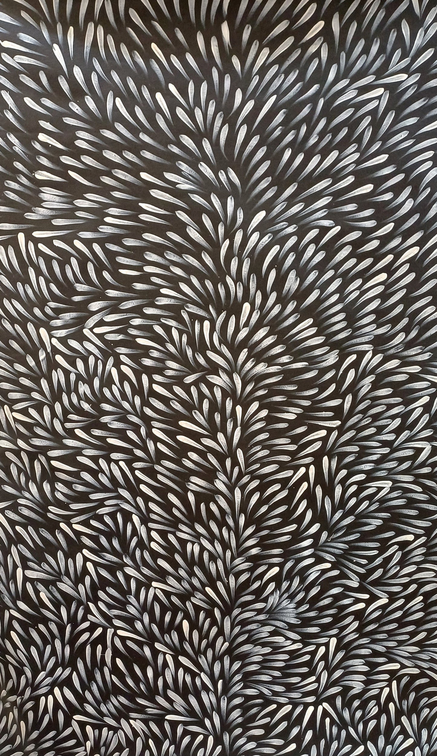Aboriginal Painting - Big Medicine Leaves