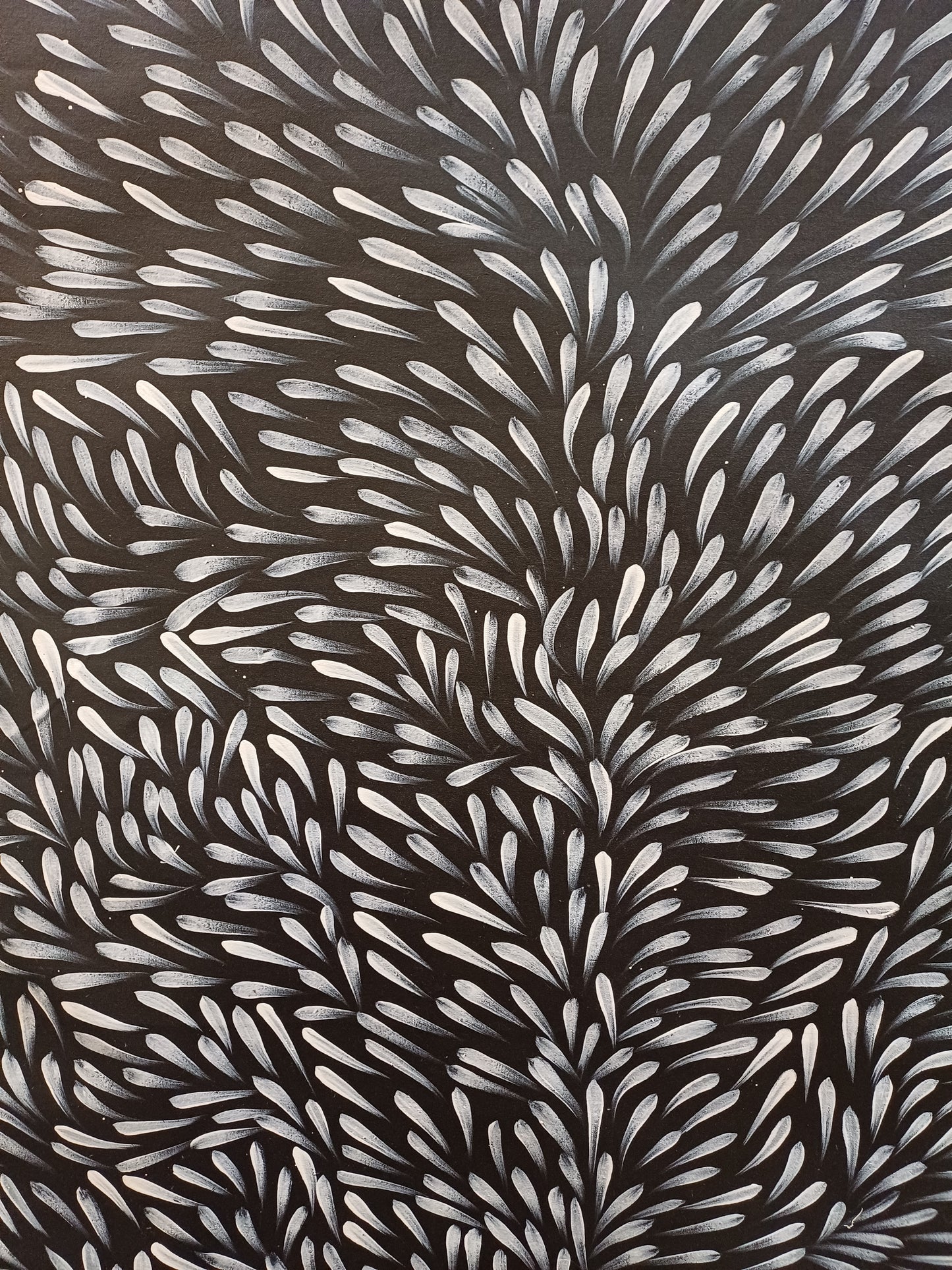 Aboriginal Painting - Big Medicine Leaves