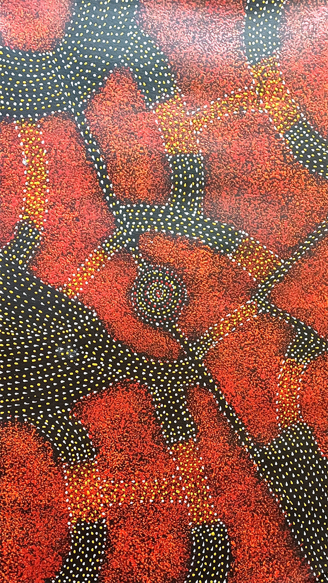 Aboriginal Painting - Bush Plum