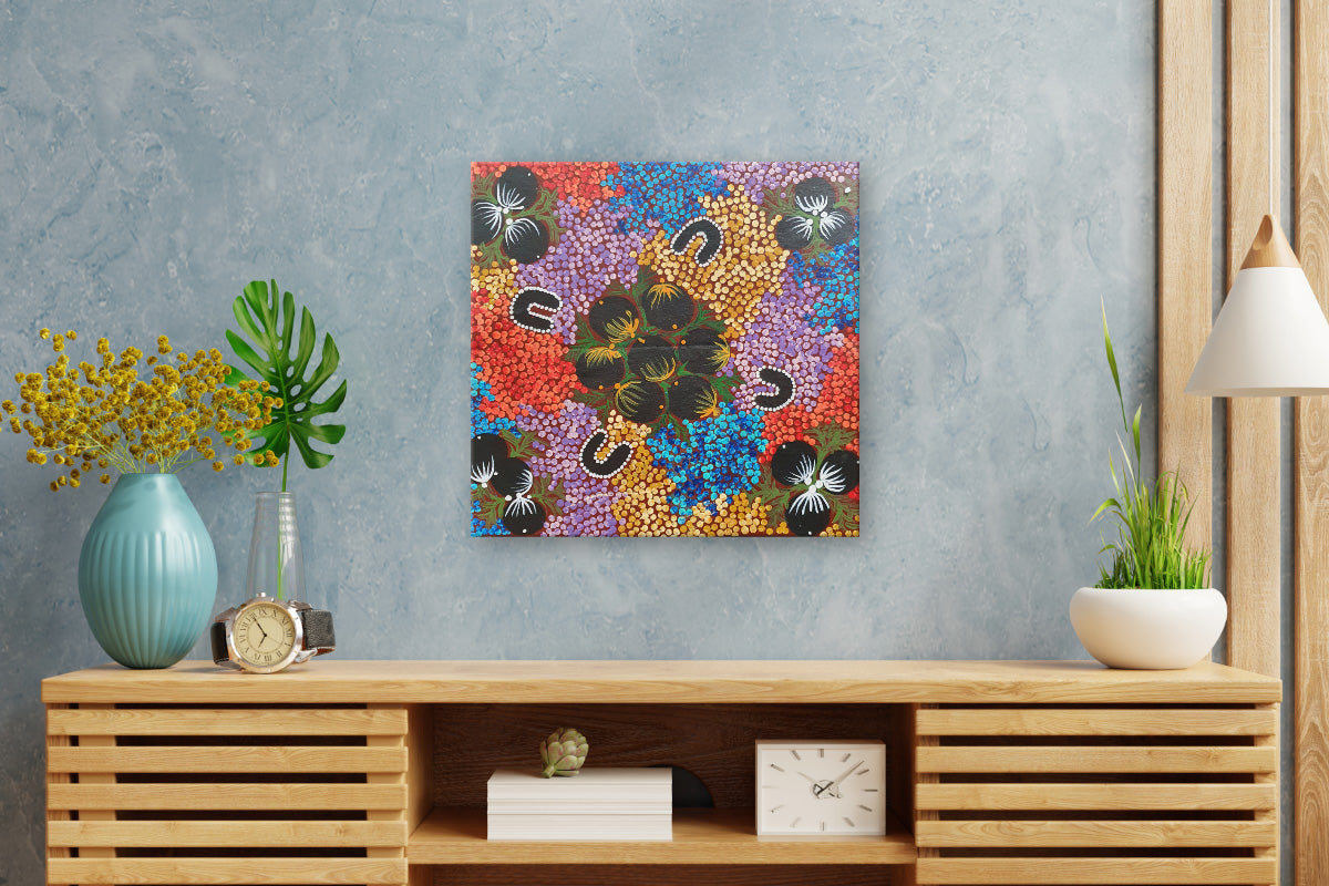 Aboriginal Painting - Women Collecting Bush Tucker