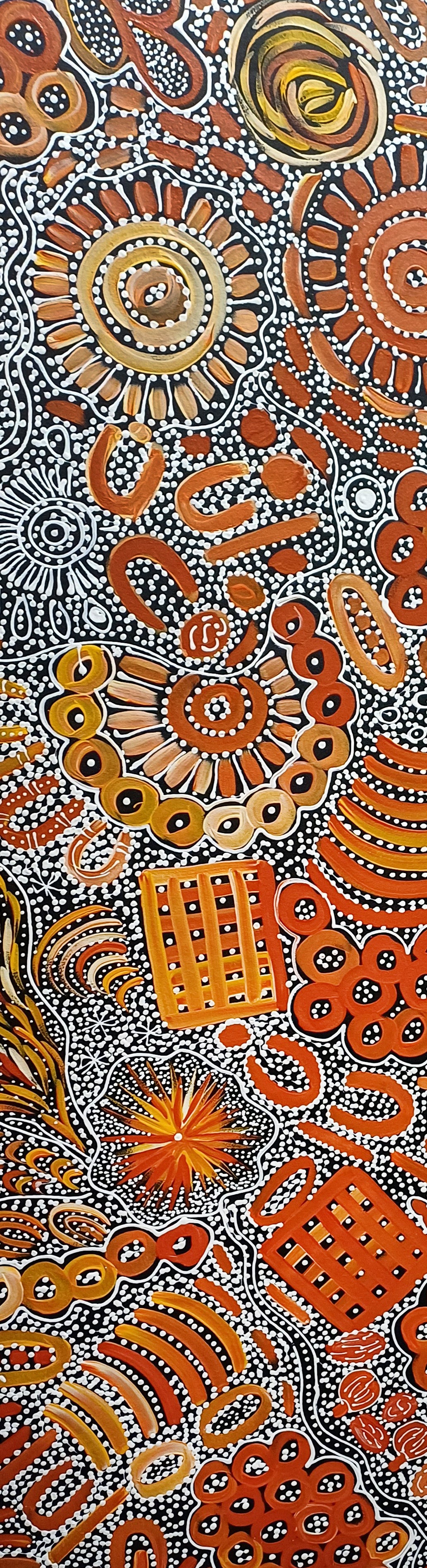 Aboriginal Painting - Bush Yam